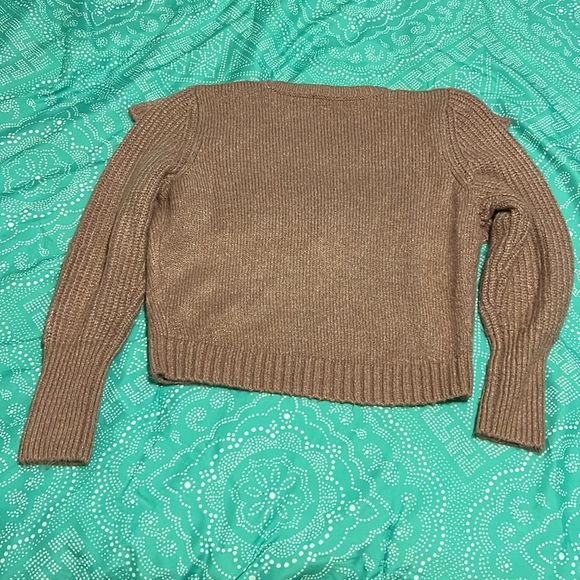 Wild Fable Mauve Pink Ruffle Sweater - Picture 6 of 8